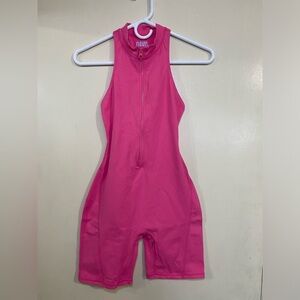 Pink Davis Active Bodysuit